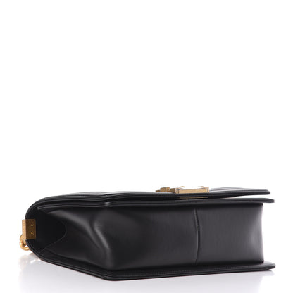 Chanel Calfskin Quilted Medium Boy Flap Black 4 of 10