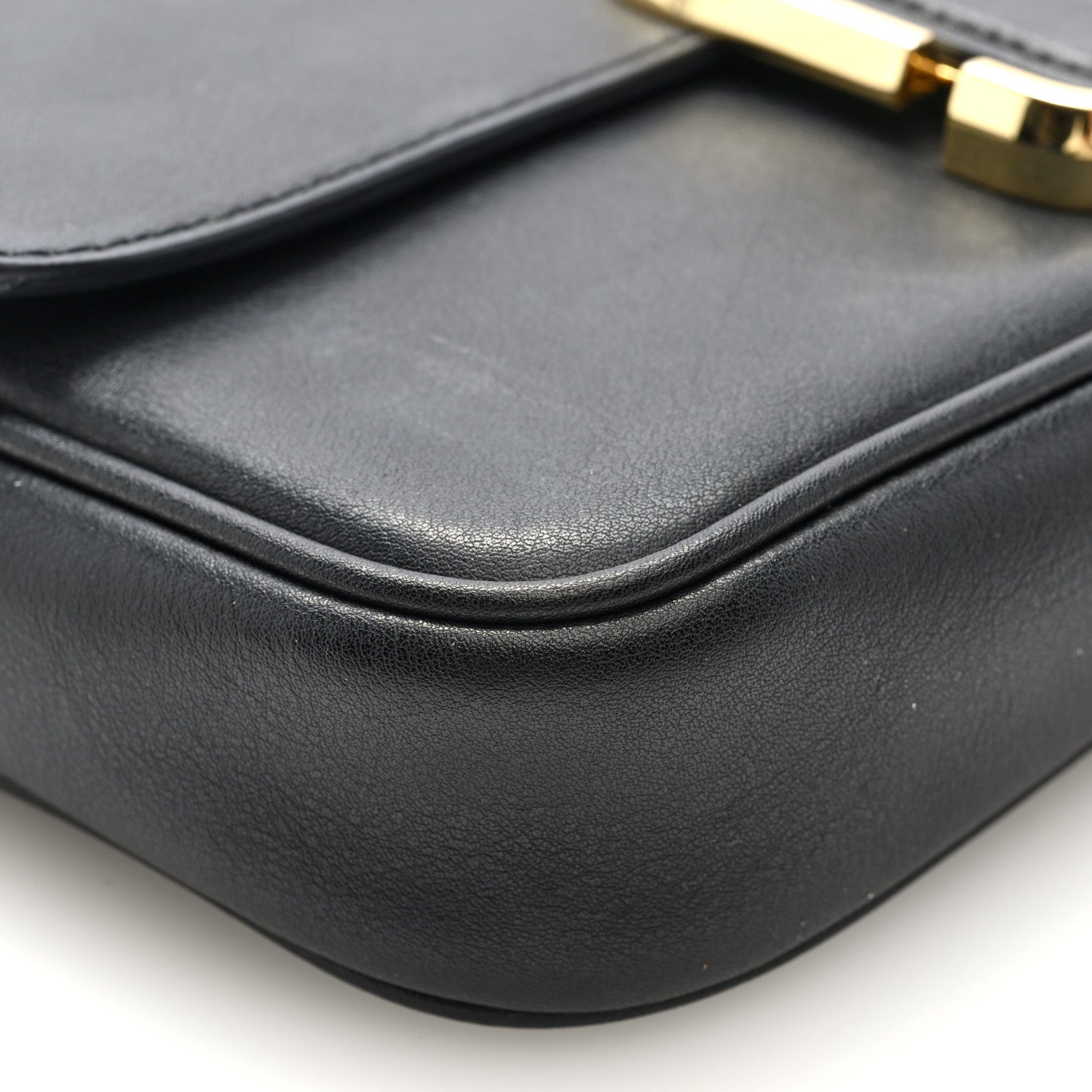 Marc Jacobs Calfskin The J Marc Shoulder Bag Black 8 of 9