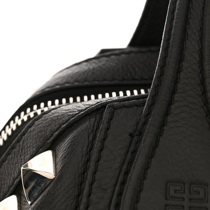 Givenchy Waxy Grained Calfskin Studded Medium Nightingale Black 12 of 12