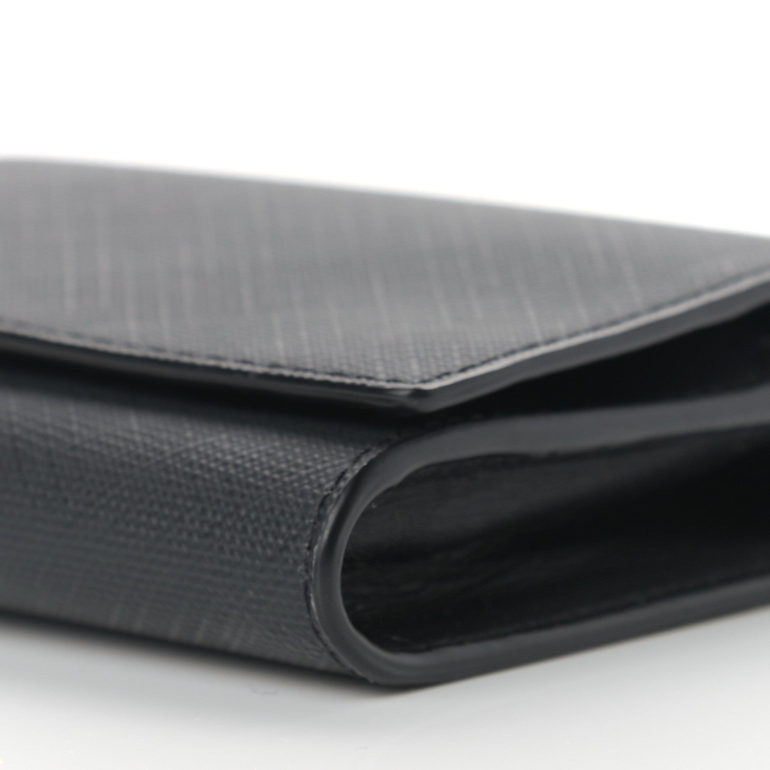 Burberry London Check Small Wallet With Strap Dark Charcoal 9 of 9