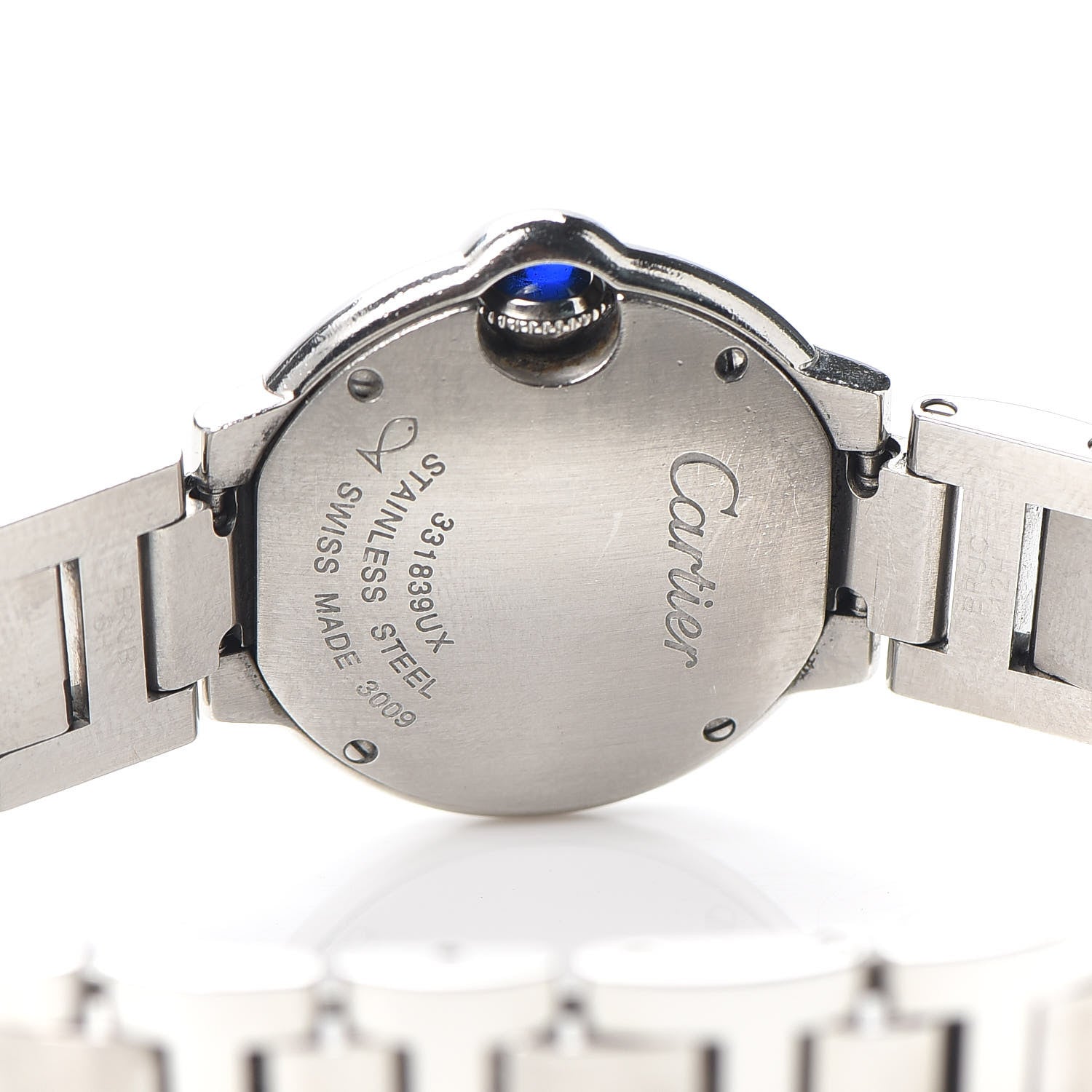 Cartier Stainless Steel 28mm Ballon Bleu De Quartz Watch 4 of 6