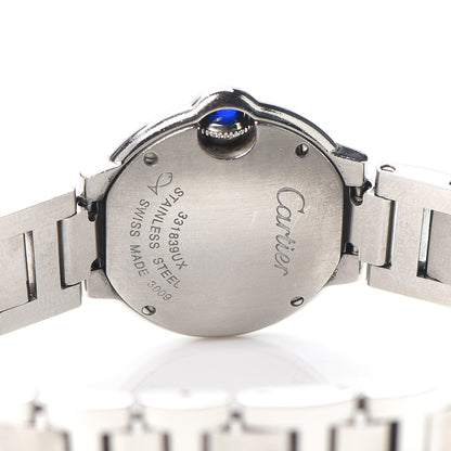 Cartier Stainless Steel 28mm Ballon Bleu De Quartz Watch 4 of 6