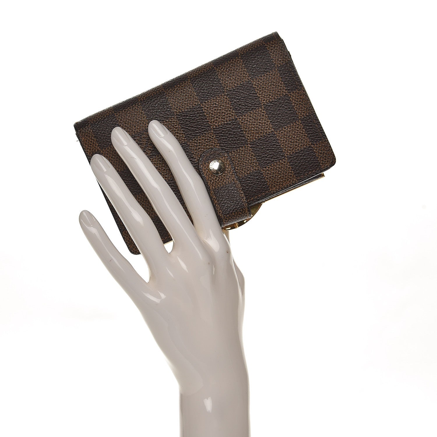 Louis Vuitton Damier Ebene French Purse Wallet 2 of 7