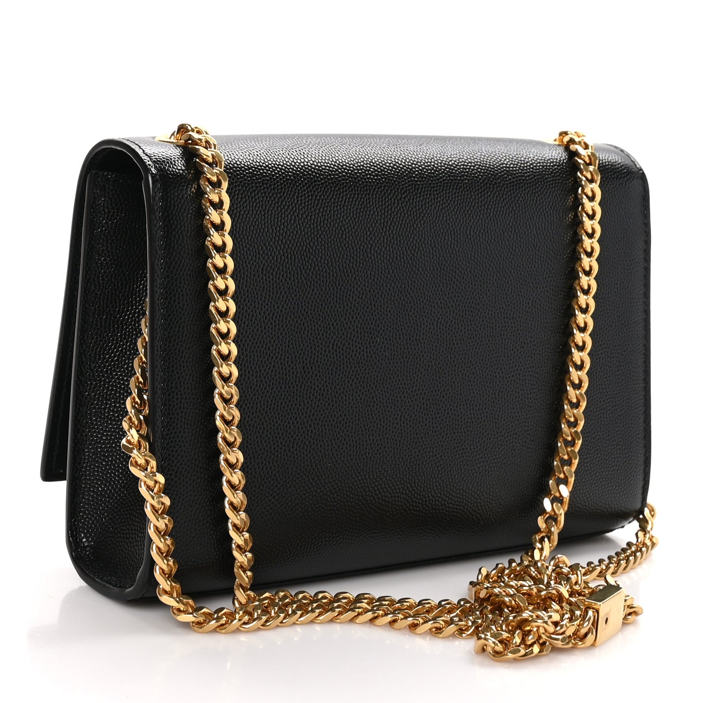 Grain De Poudre Small Monogram Kate Satchel Black
