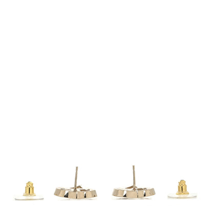 Chanel Metal CC Heart Coco In Love Earrings Gold 3 of 4