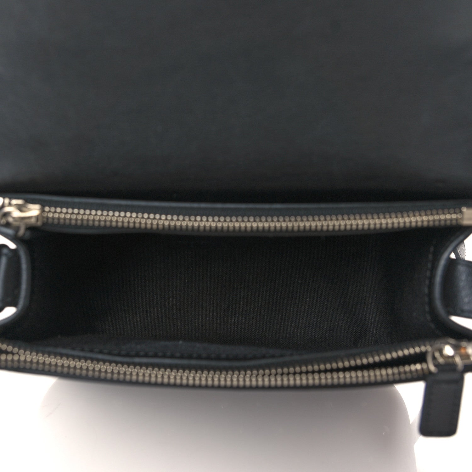 Alexander McQueen Calfskin Studded Small Padlock Crossbody Bag Black 4 of 7