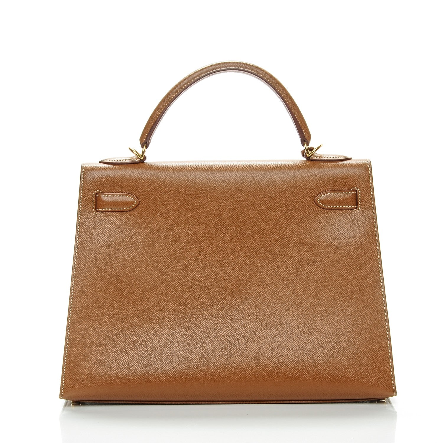 Hermes Courchevel Kelly Sellier 32 Gold 4 of 29