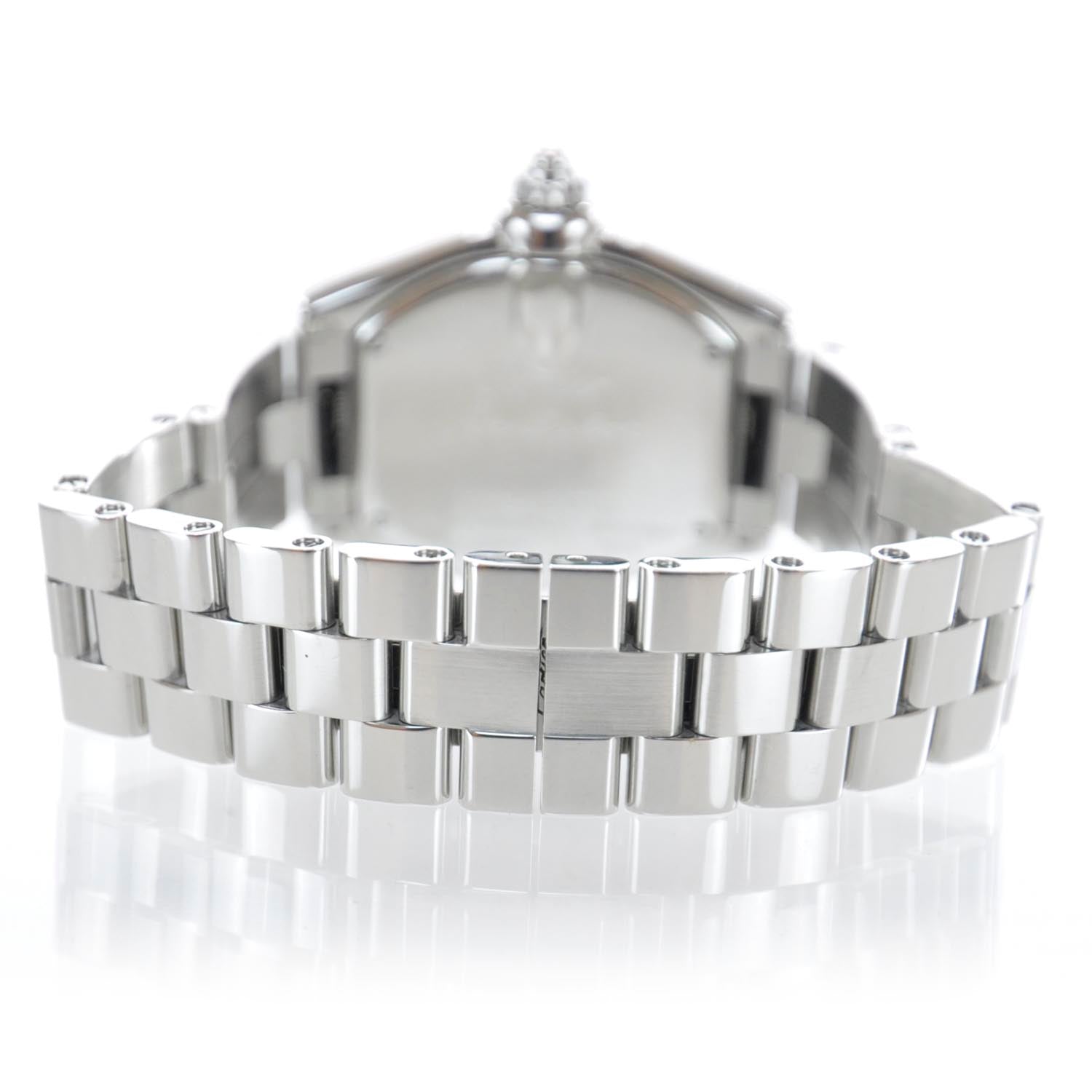 Cartier Stainless Steel 31mm Roadster Quartz Watch Pink 4 of 6