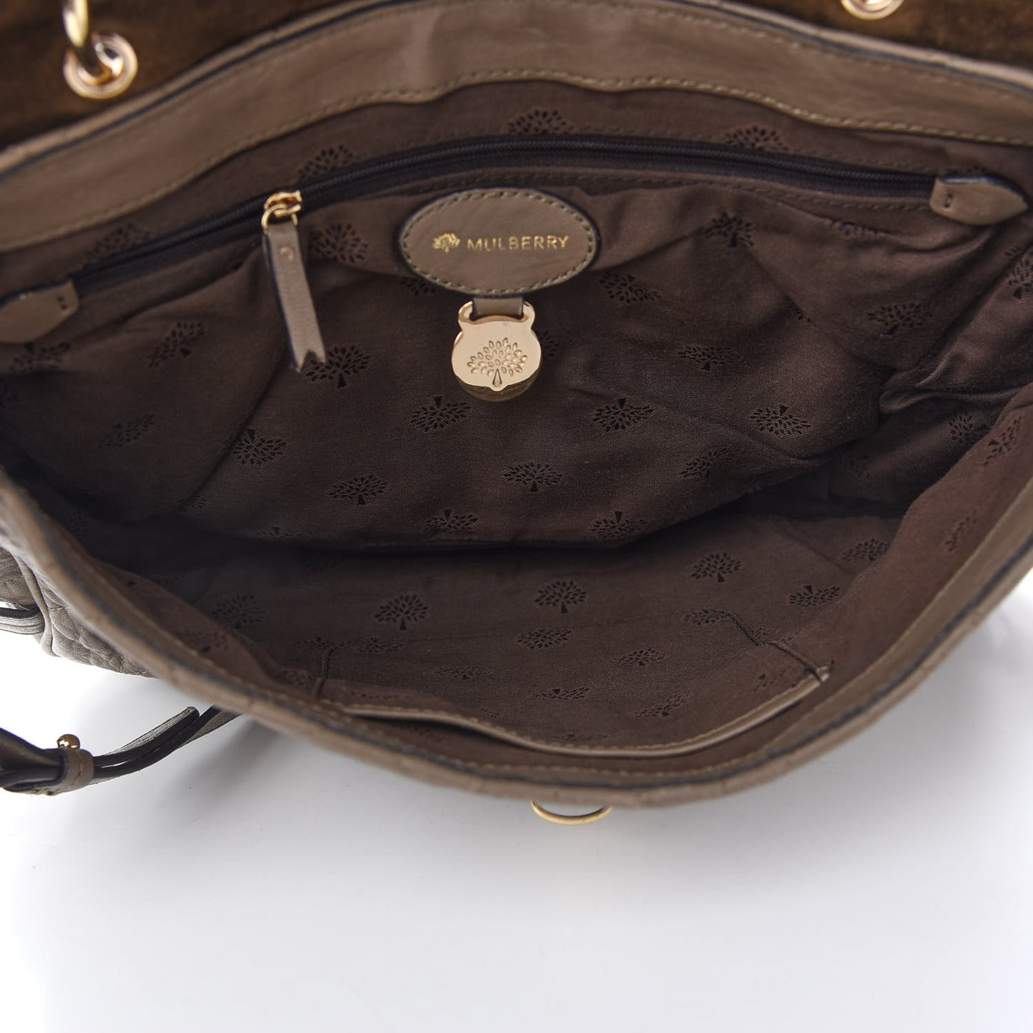 Nappa Quilted Tillie Satchel Clay