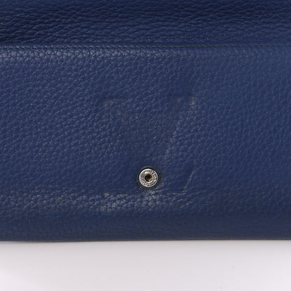 Louis Vuitton Taurillon Capucines Wallet Blue 7 of 10
