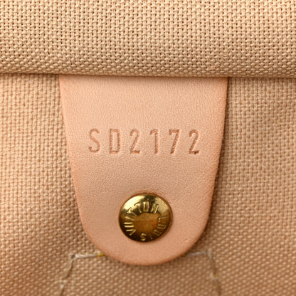 Louis Vuitton Damier Azur Speedy 30 7 of 10