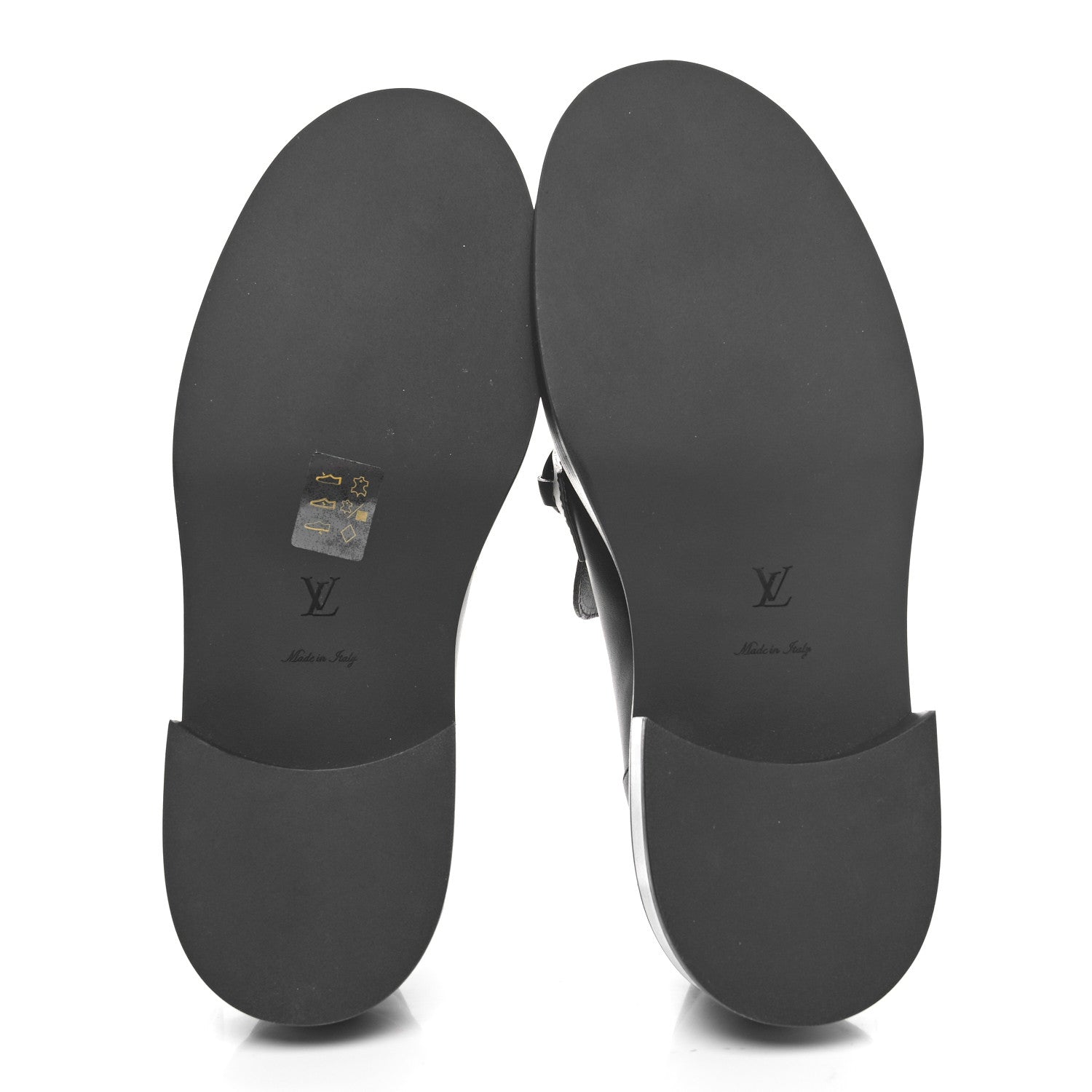 Louis Vuitton Calfskin Oversized Chain Academy Loafers 40 Black 7 of 7