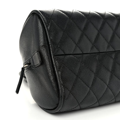 Chanel Caviar Quilted Small Bowler Black 8 of 9