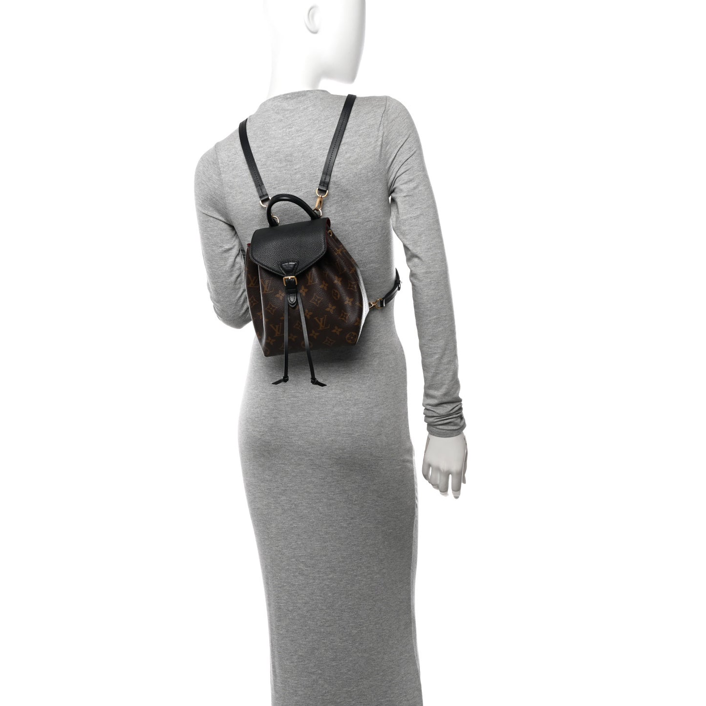 Monogram BB Montsouris NM Backpack Black