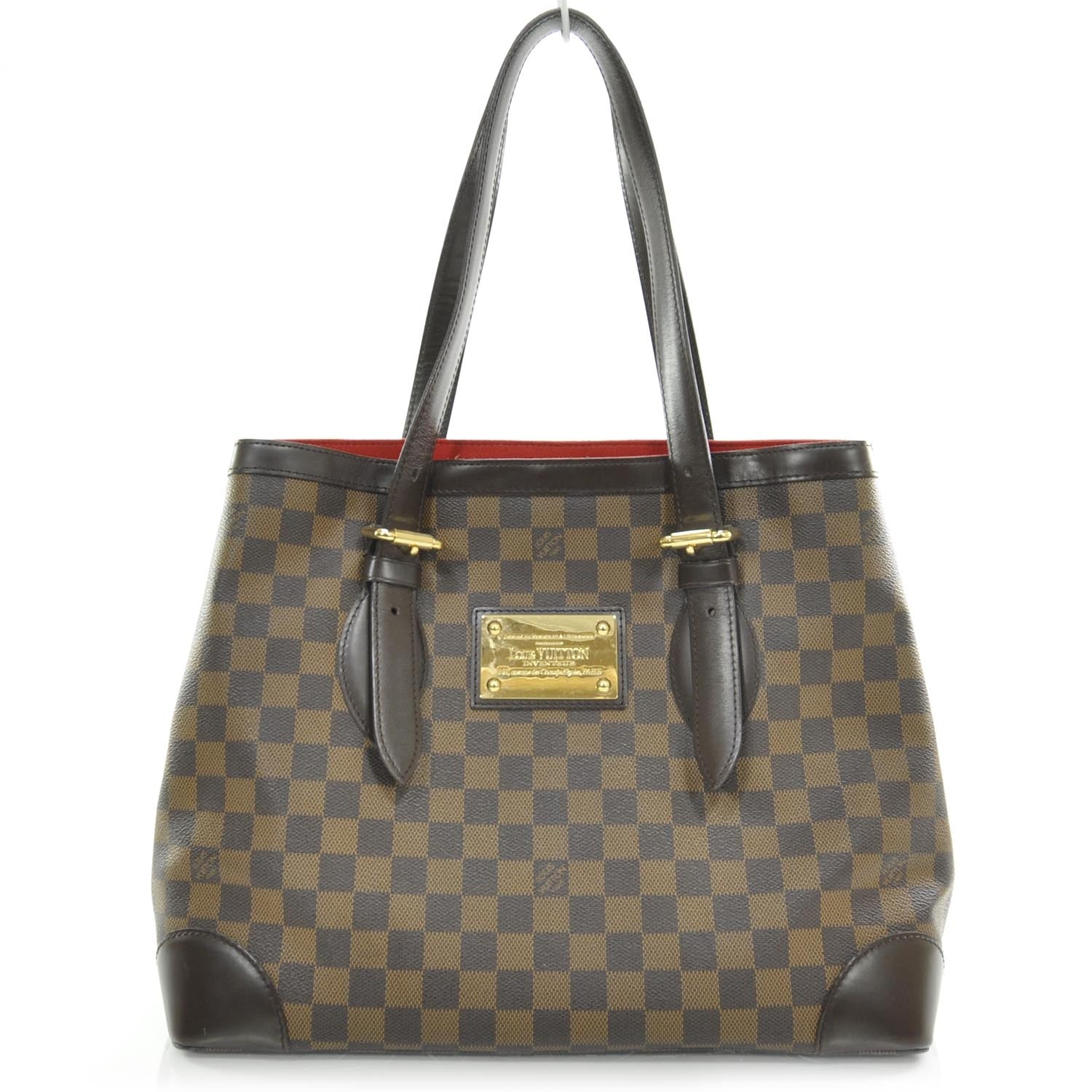 Louis Vuitton Damier Ebene Hampstead MM 1 of 9