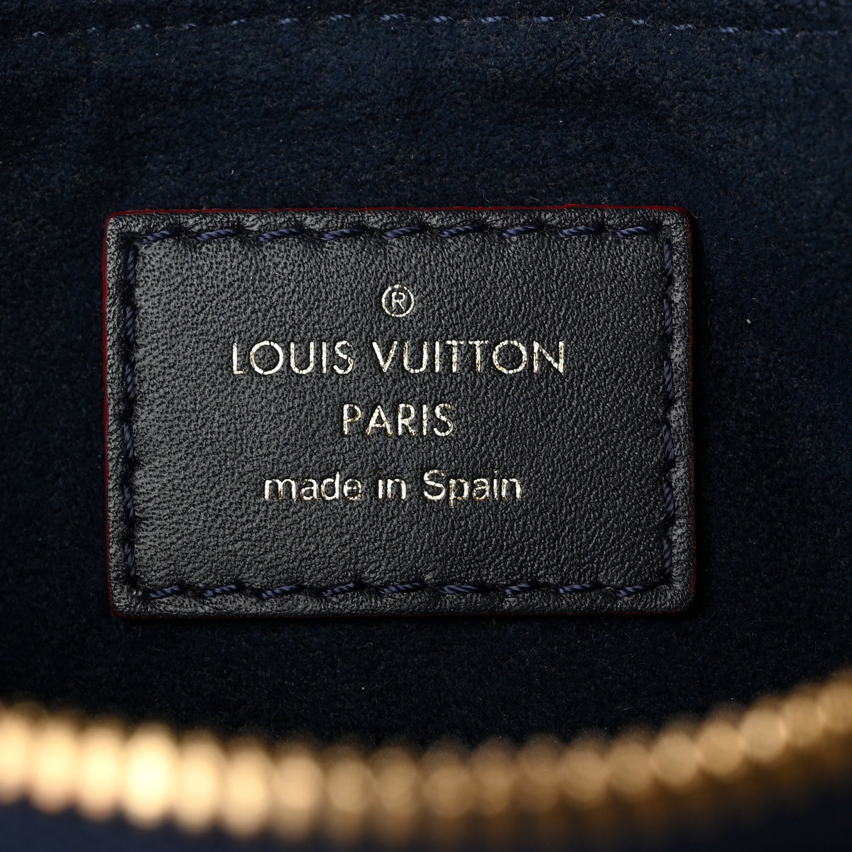 Louis Vuitton Empreinte V Tote BB Marine Rouge 6 of 10