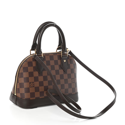 Louis Vuitton Damier Ebene Alma BB 3 of 9