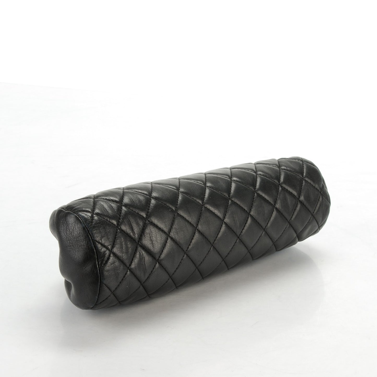 Lambskin Quilted Timeless Clutch Black