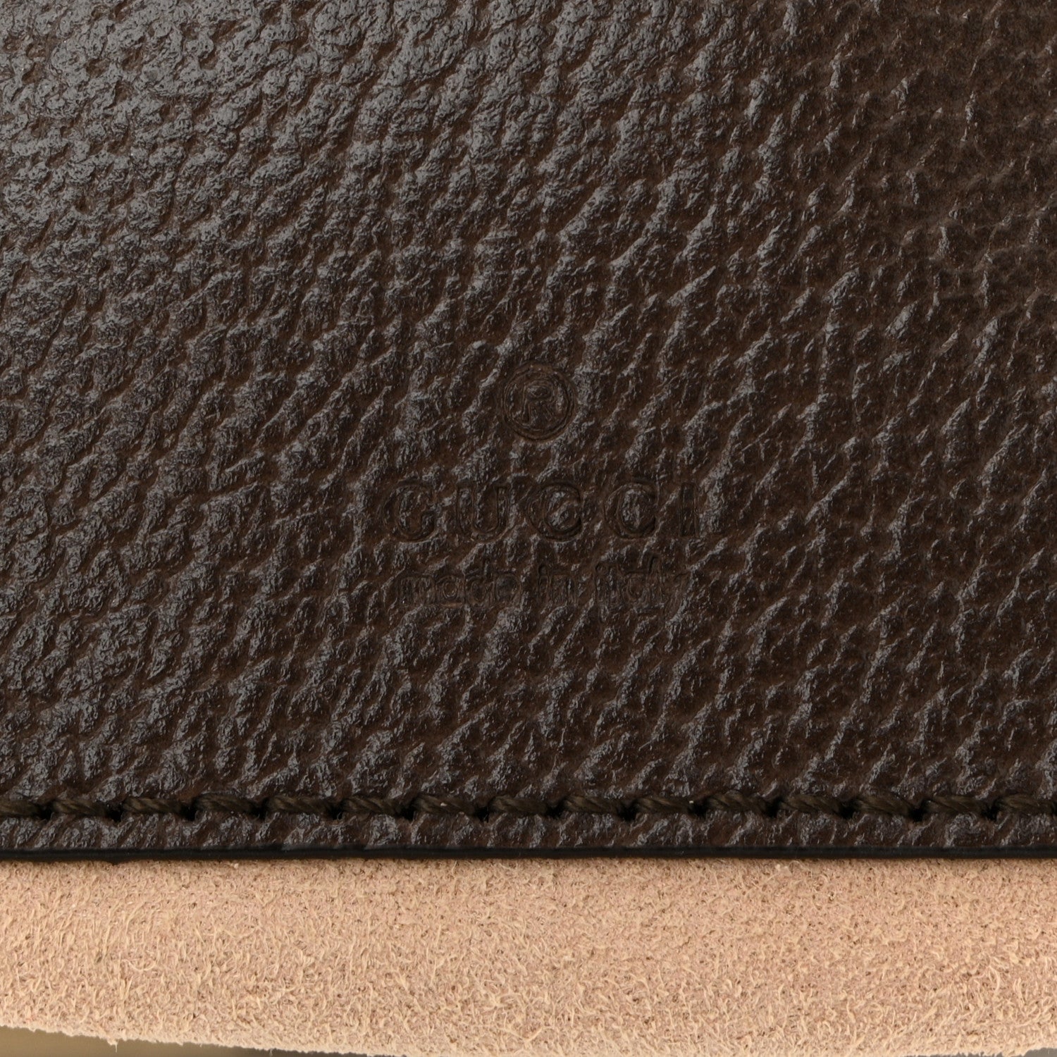 Gucci Monogram Jumbo GG Textured Dollar Calfskin Web Mini Ophidia Half Moon Hobo Camel Ebony New Acero 6 of 12