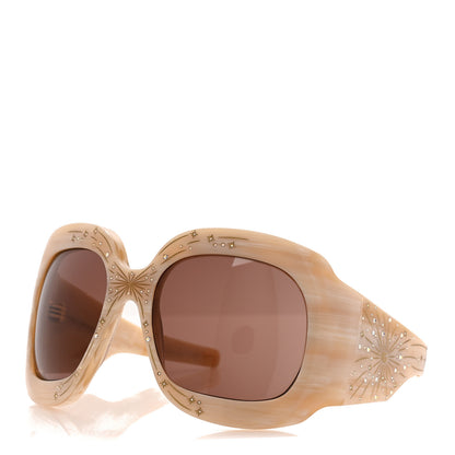 Gucci Oversize Hollywood Forever Sunglasses GG1093S White 1 of 8