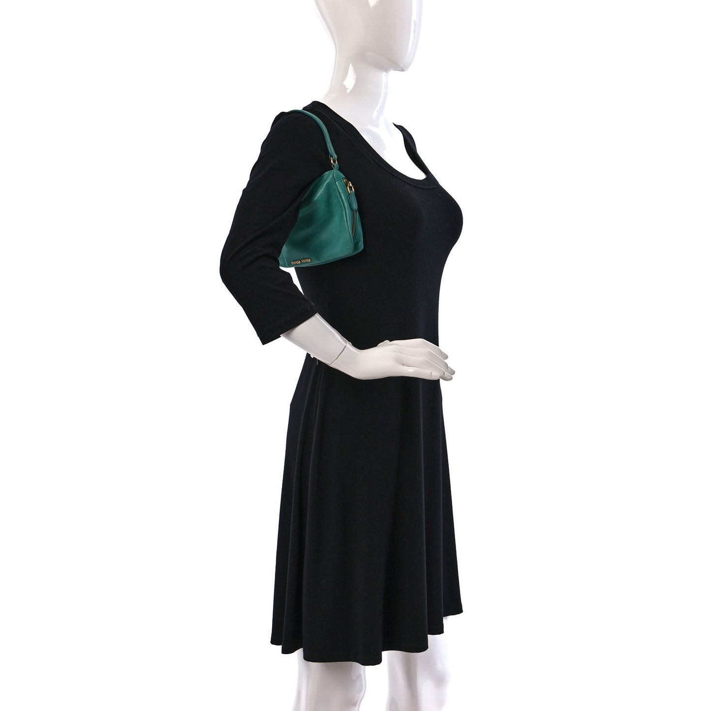 Nappa Shoulder Bag Turchese