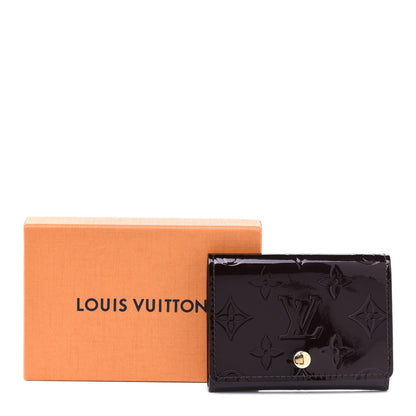 Louis Vuitton Vernis Business Card Holder Amarante 8 of 8