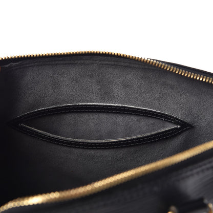 Louis Vuitton Epi Alma PM Black 8 of 17