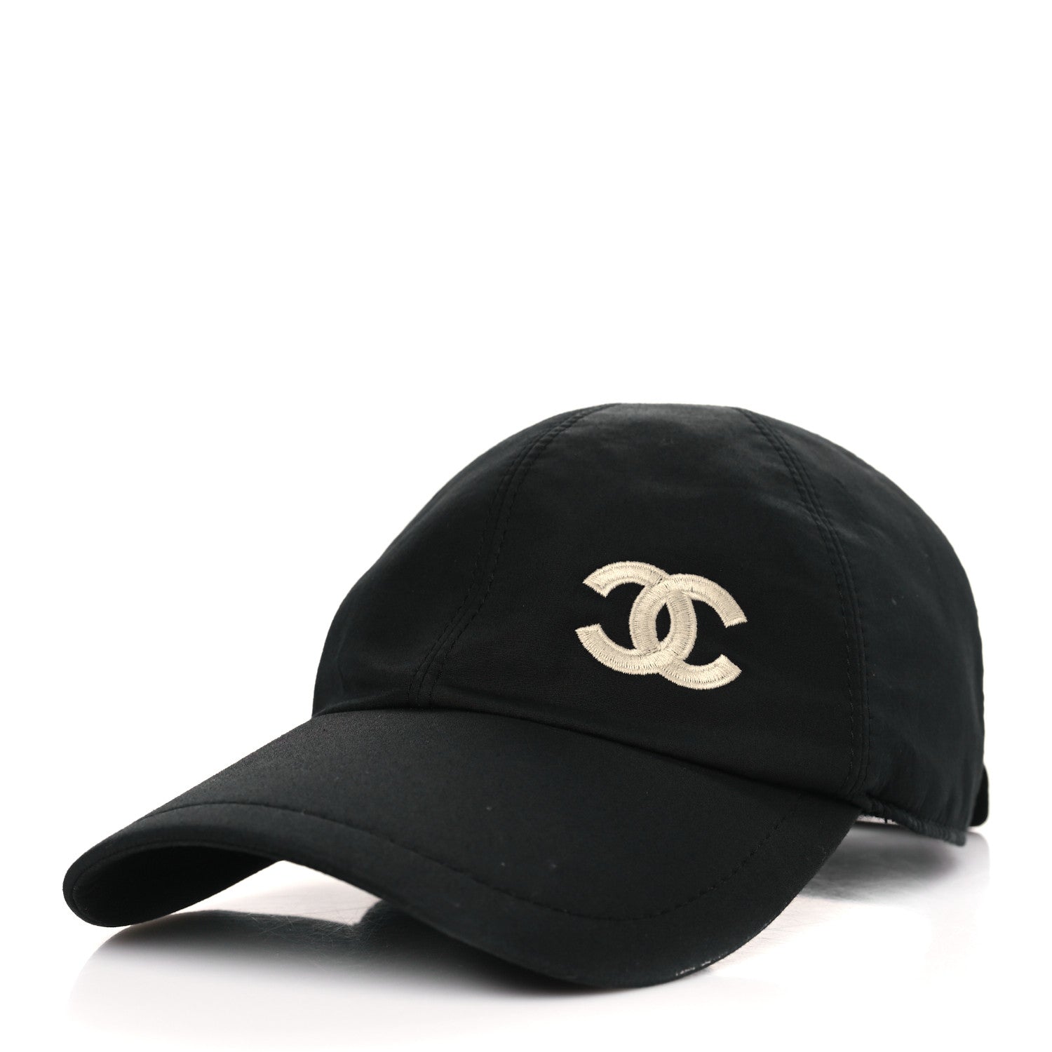 Chanel Cotton CC Cap Hat Black 1 of 7