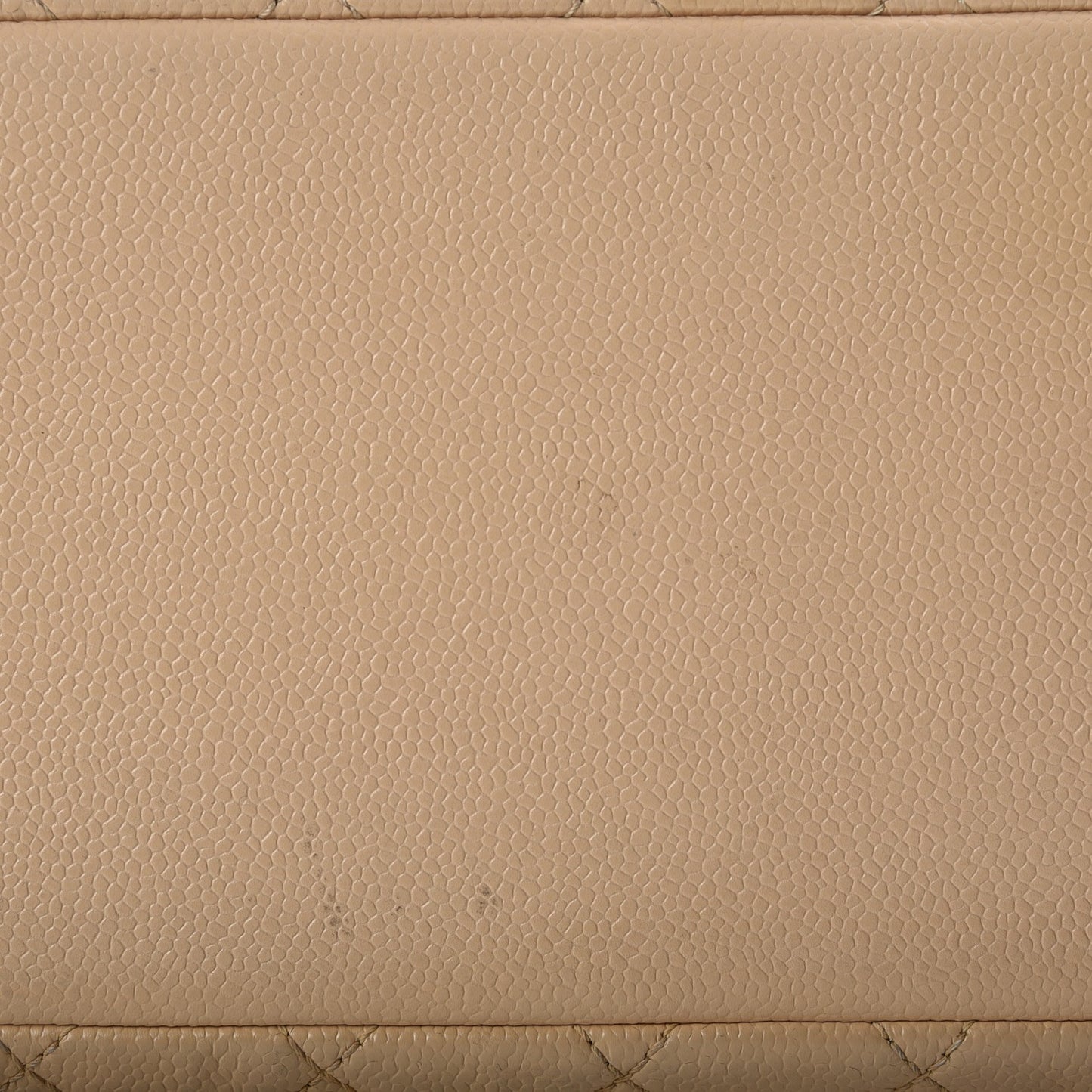 Caviar Quilted Grand Shopping Tote GST Beige Clair