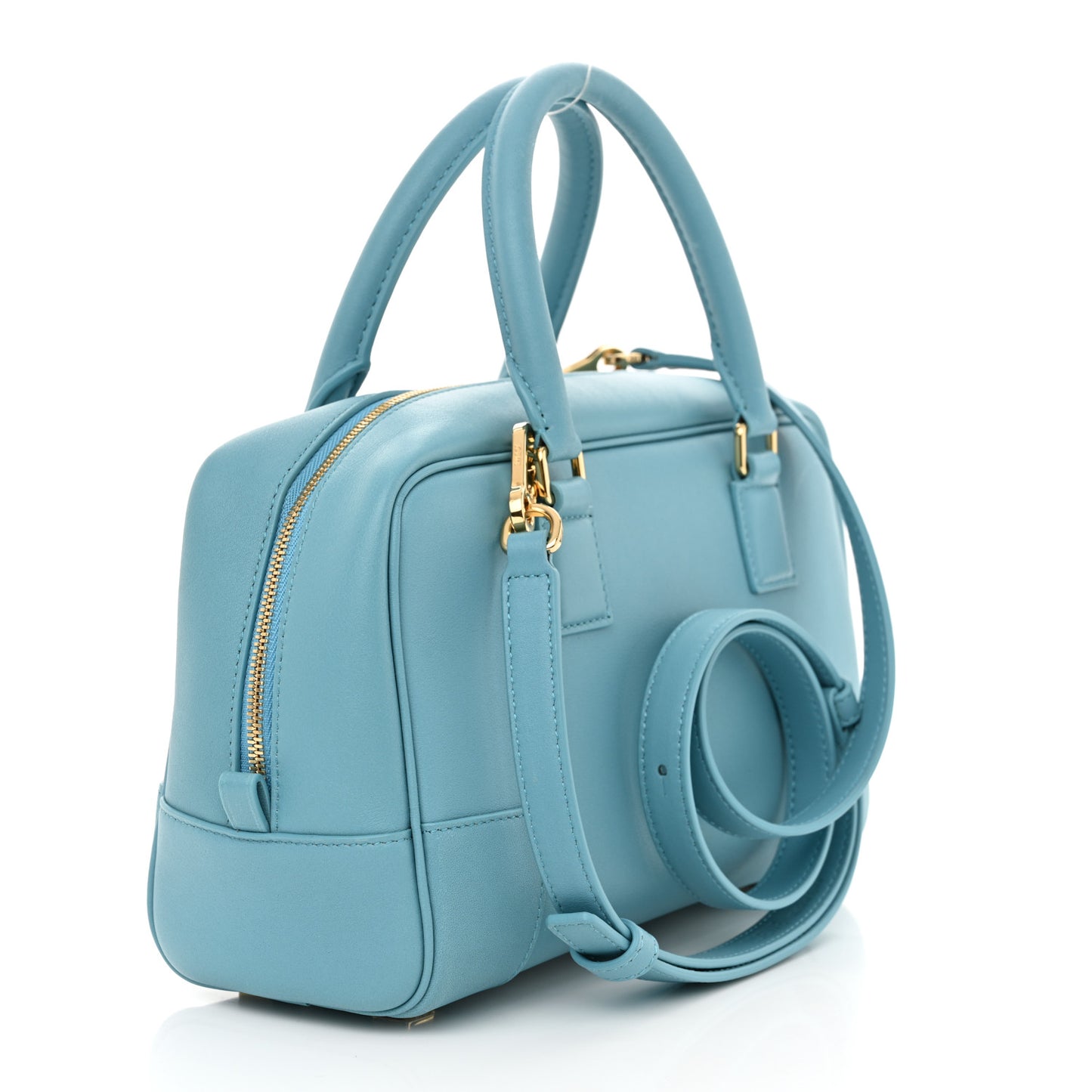 X HOWLS MOVING CASTLE Calfskin Amazona 23 Blue Multicolor