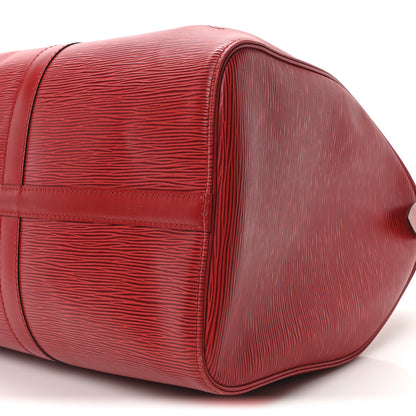 Louis Vuitton Epi Keepall 45 Castillan Red 16 of 17