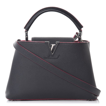 Louis Vuitton Taurillon Capucines BB Cobalt Fuchsia 1 of 10