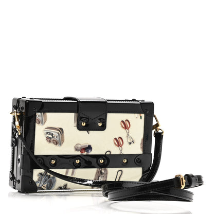 Louis Vuitton Vernis Stickers Petite Malle White 2 of 8
