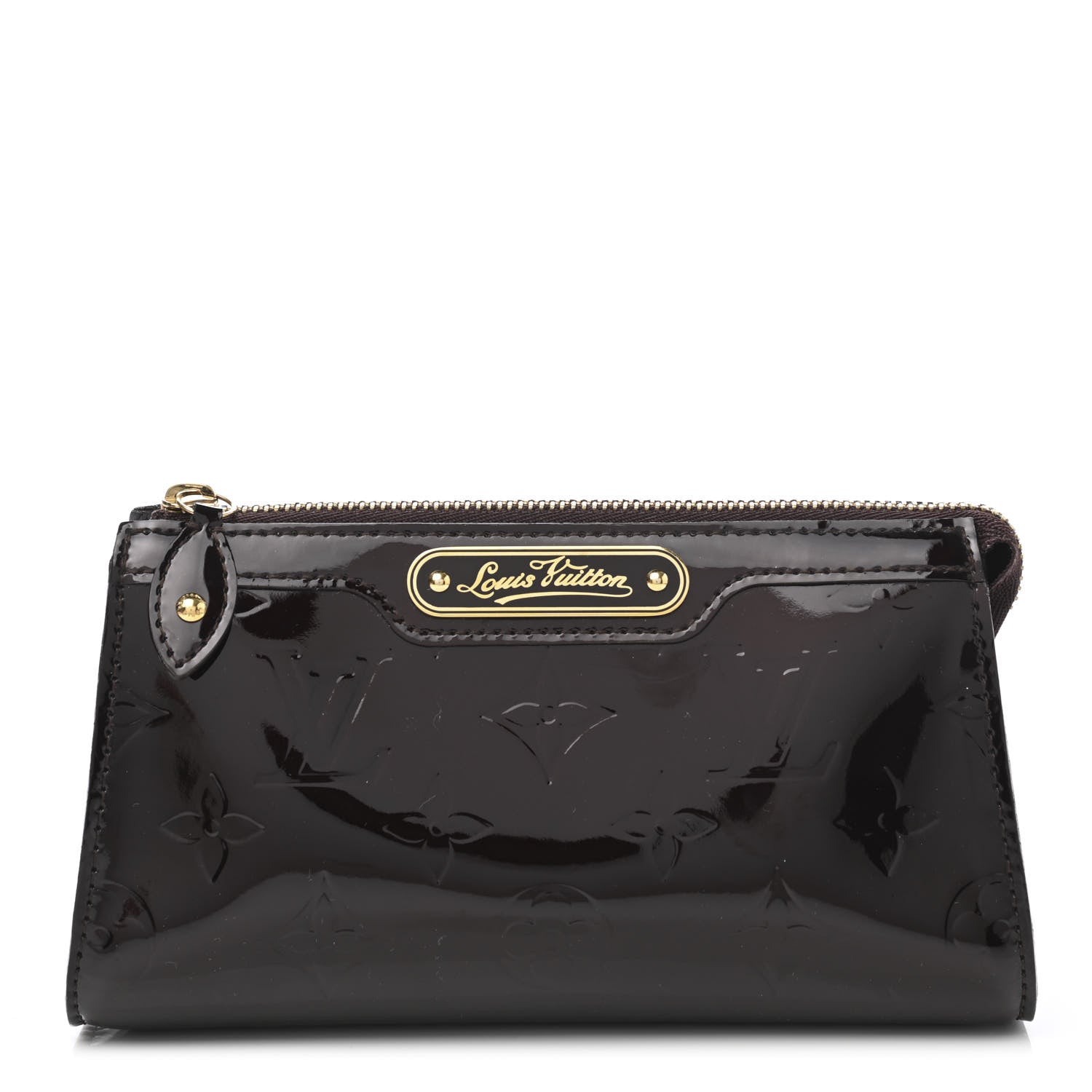 Louis Vuitton Vernis Trousse Cosmetic Pouch Amarante 1 of 9