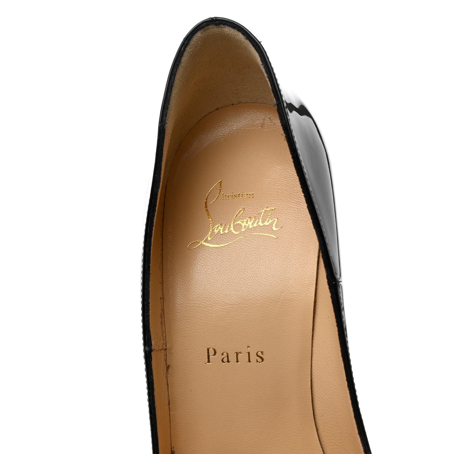 Christian Louboutin Patent So Kate 120 Pumps 38.5 Black 6 of 11