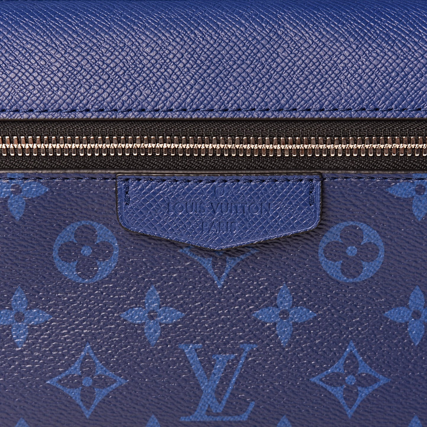 Taiga Monogram Outdoor Messenger Cobalt