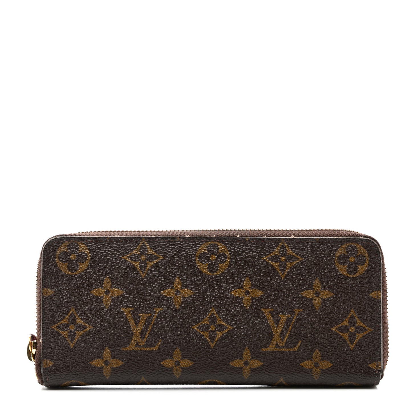 Monogram Clemence Wallet Fuchsia