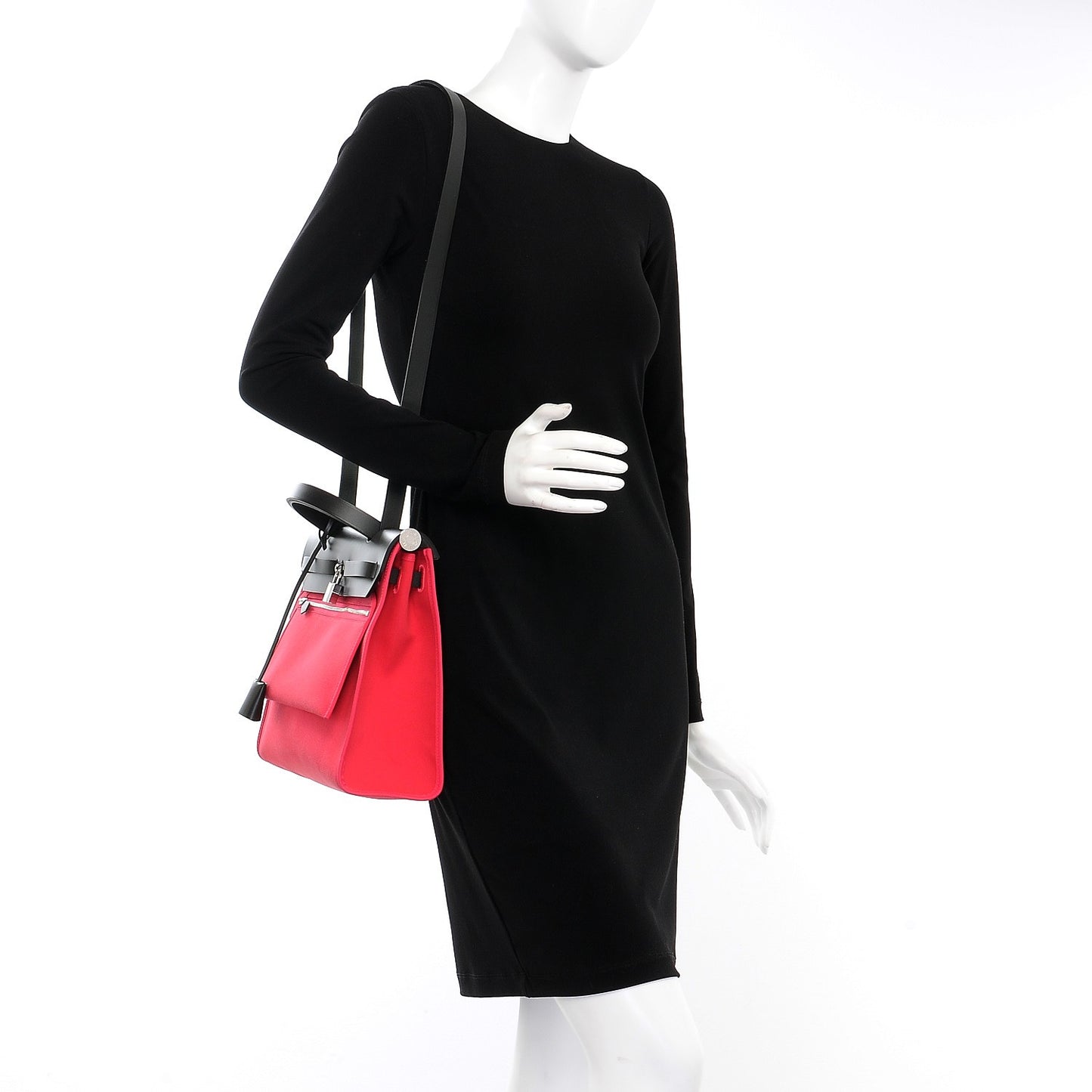 Vache Hunter Toile Herbag Zip 31 PM Rose Extreme Black