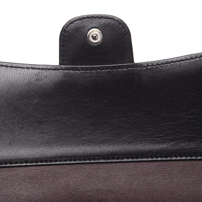 Chanel Lambskin Quilted Large Flap Wallet Black 10 of 11