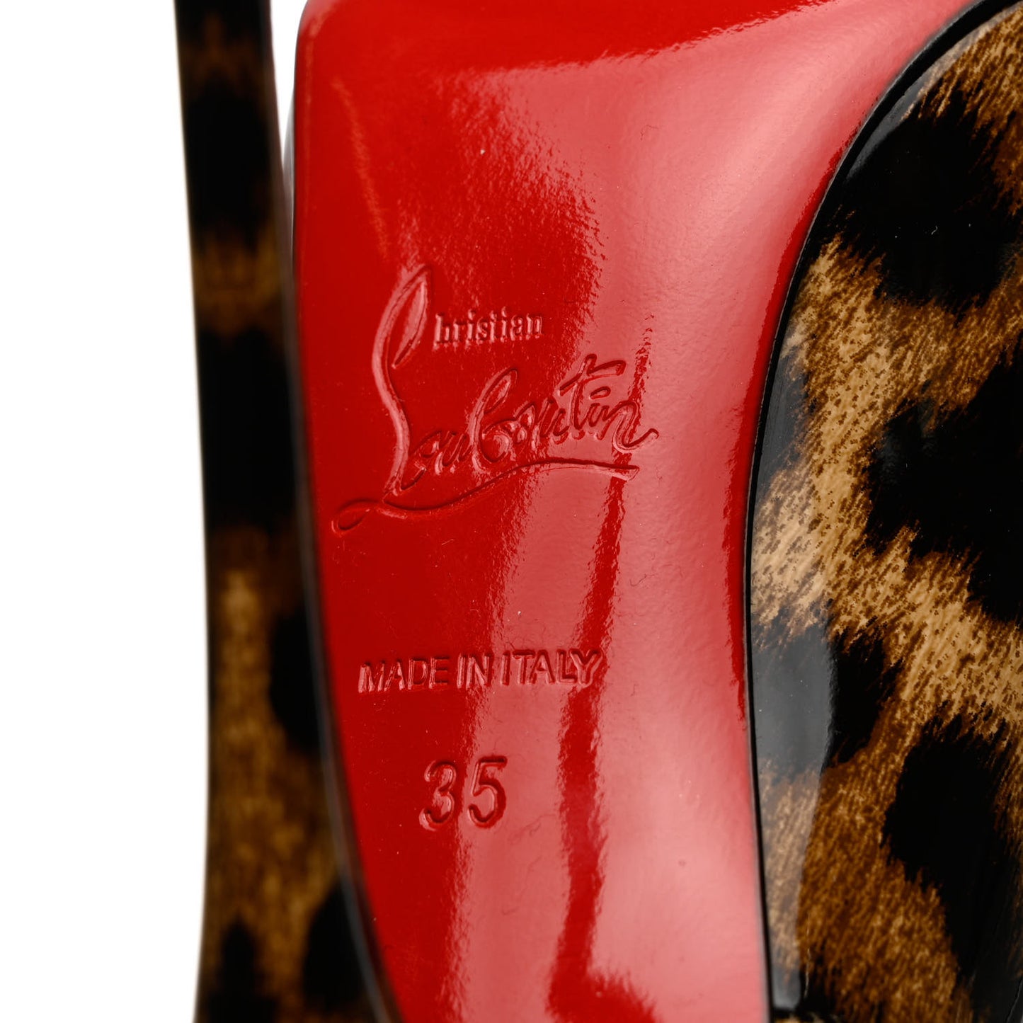 Patent Leopardino So Kate 120 Pumps 35 Brown