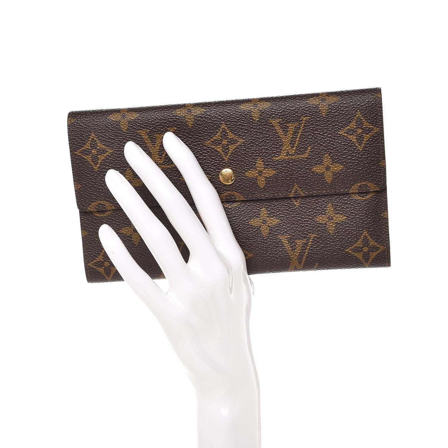 Louis Vuitton Monogram Porte Tresor International Wallet 2 of 10