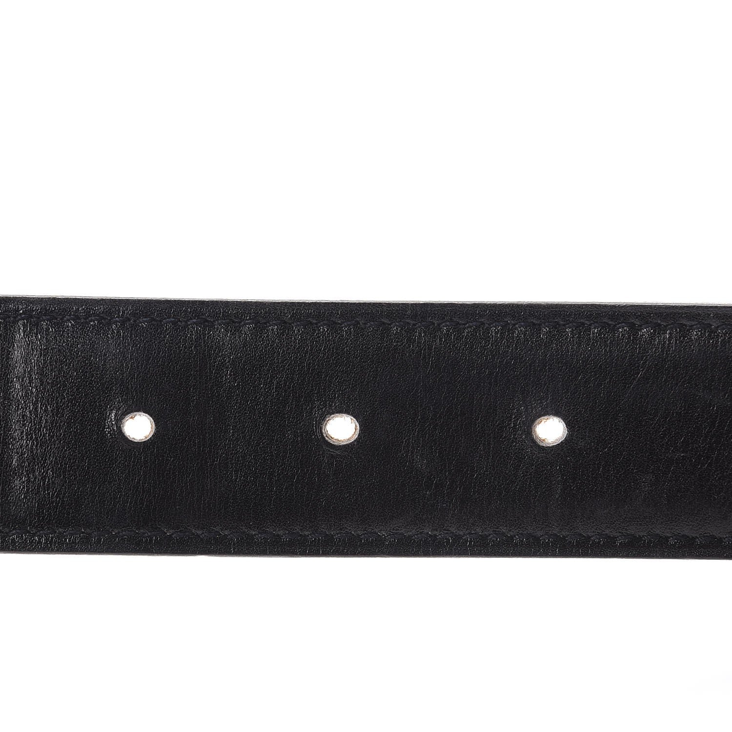 Hermes Box Togo 32mm Belt Strap 85 Black Gold 4 of 9