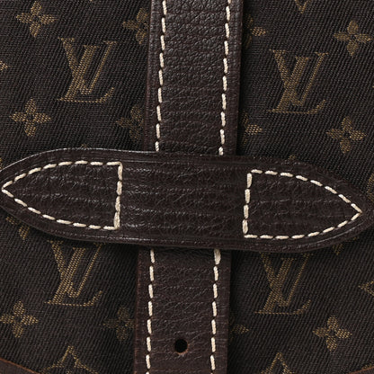 Louis Vuitton Monogram Mini Lin Saumur Ebene 7 of 9