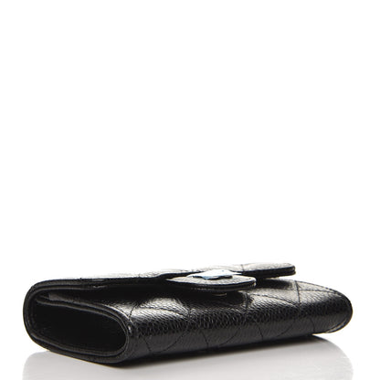 Chanel Caviar Quilted Flap Card Holder Black 4 of 9