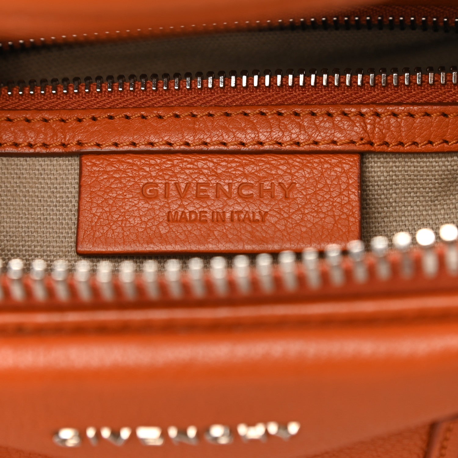 Givenchy Sugar Goatskin Small Antigona Rust 6 of 17