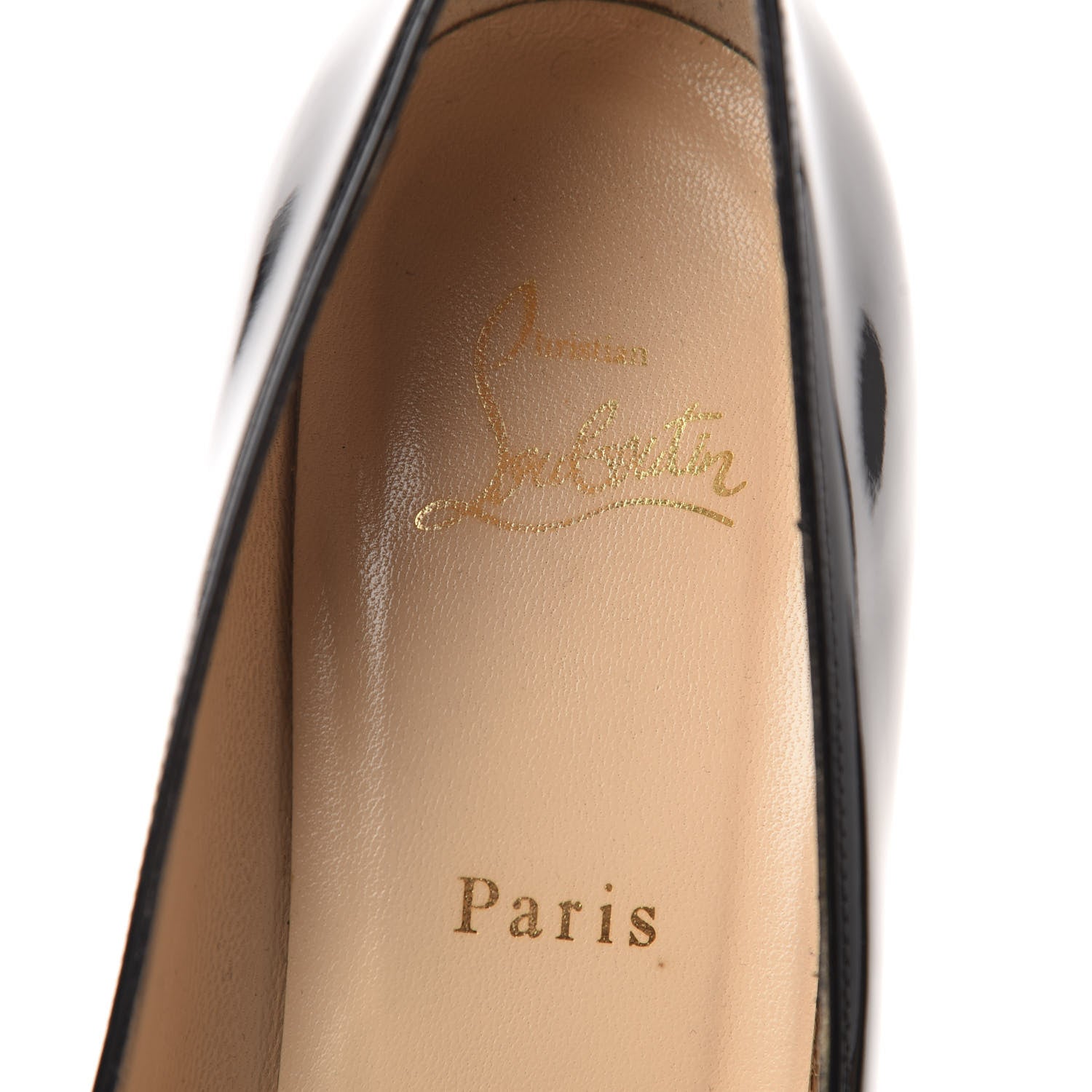 Christian Louboutin Patent Vinodo Bow 85 Pumps 40.5 Black 7 of 12