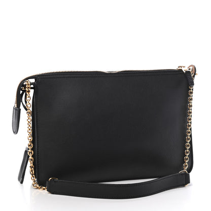 Celine Calfskin Envelope Shoulder Bag Black 4 of 14