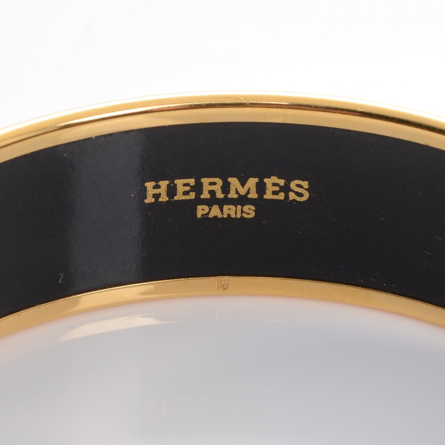 Hermes Enamel Printed Chaine d Ancre Wide Bracelet 65 3 of 5