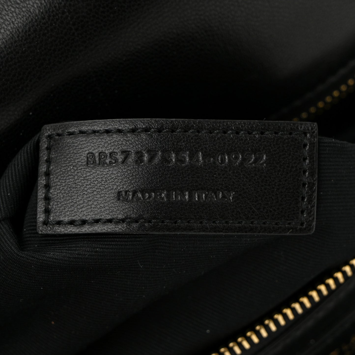 Lambskin Carre Quilted Le Maillon Satchel Black
