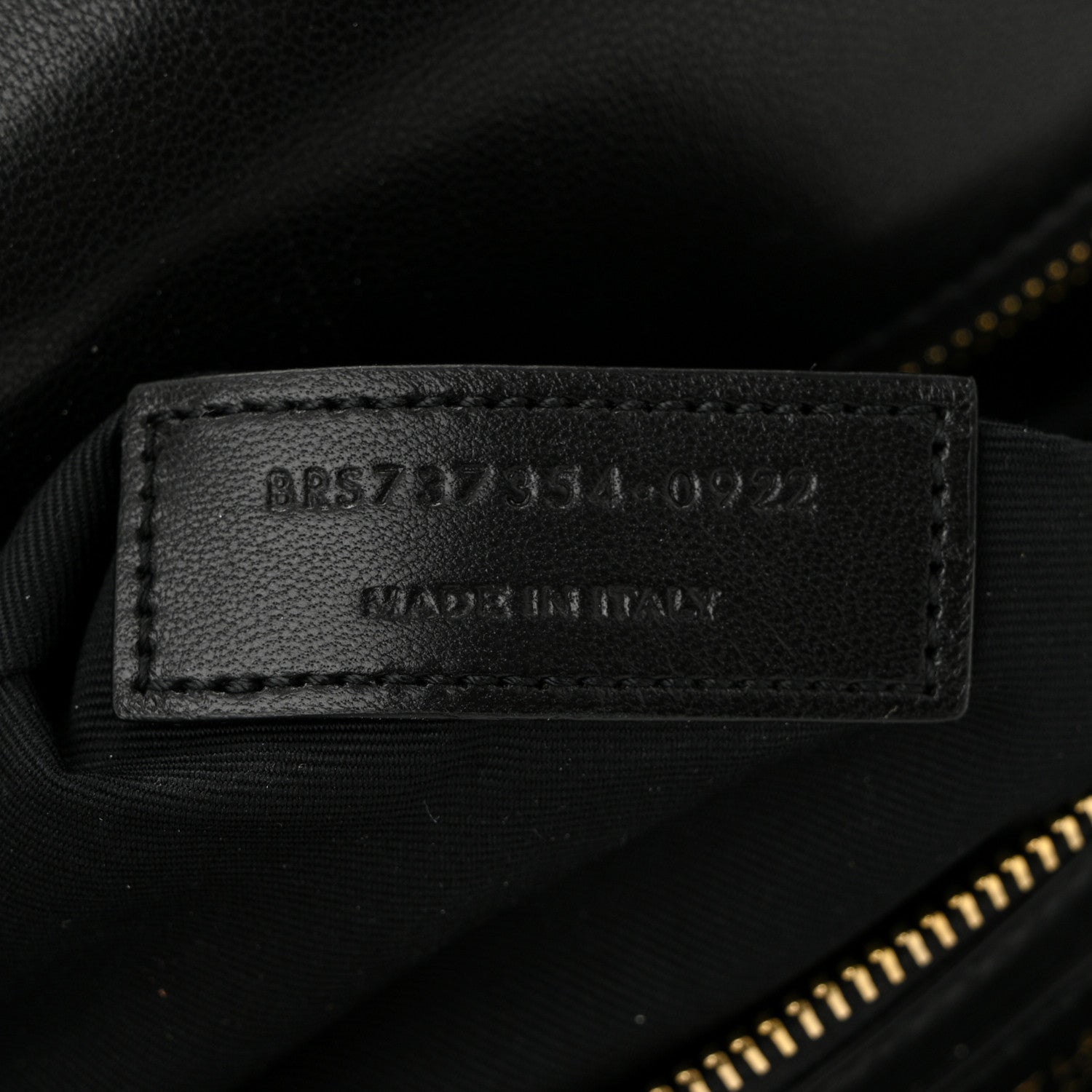 Saint Laurent Lambskin Carre Quilted Le Maillon Satchel Black 7 of 12